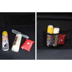 Organizer siatka torba mocna na rzep do samochodu auta bagażnika 30x25