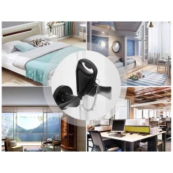 Blokada do drzwi turystyczna antywłamaniowa podróżna do pokoju hotelu