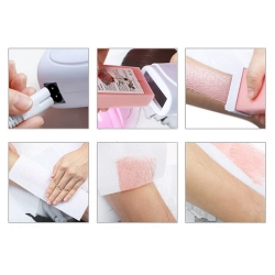 Zestaw do depilacji podgrzewacz wosk w rolce paski