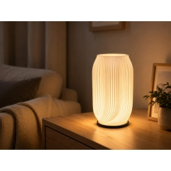 Lampka stołowa z wazonem na kwiaty 2 w 1 LED RGB z pilotem