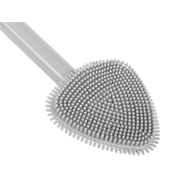 Silikonowa szczotka toaletowa do toalety wc do mycia pojemnik naścienny