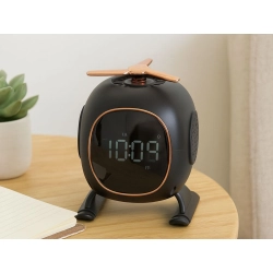 Głośnik bluetooth z aromaterapią budzik lampka nocna zapachowa led timer