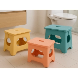 Taboret składany plastikowy stołek kuchenny podnóżek podręczny wytrzymały