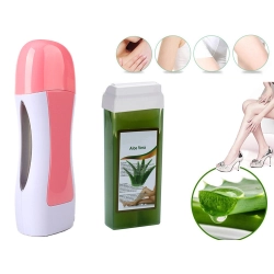 Zestaw do depilacji podgrzewacz wosk w rolce paski