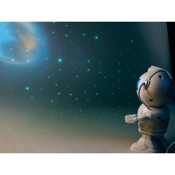 Projektor gwiazd astronauta lampka nocna rzutnik dla dziecka kosmos muzyka