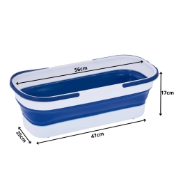 Mop płaski mikrofibry ze ściągaczką składanym wiadrem rozkładany do podłóg