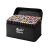 Markery alkoholowe touch zestaw 168 szt flamastry mazaki dwustronne etui