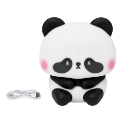 Lampka nocna silikonowa panda LED RGB dla dzieci dotykowa akumulatorowa - zdjęcie 10