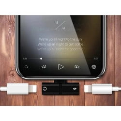 Rozdzielacz adapter lightning ipad iphone 2w1