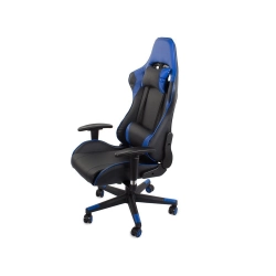 Fotel gamingowy kubełkowy obrotowy biurowy gracza