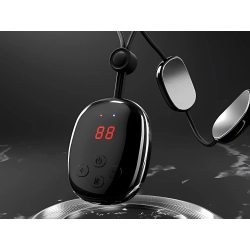 Masażer elektrostymulator szyi usb 15 mocy 4 tryby grzania masaż karku ems