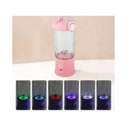 Blender do smoothie przenośny usb bezprzewodowy rozdrabniacz do lodu róż