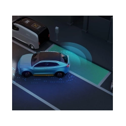 Czujniki parkowania cofania tył zestaw 4x sensor wyświetlacz lcd