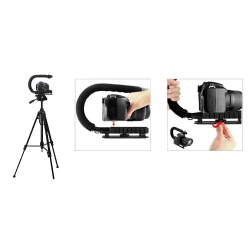 Zestaw do vlogowania nagrywanie filmów statyw mikrofon do telefonu uchwyt