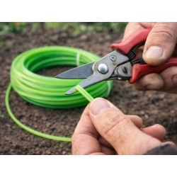 Żyłka do podkaszarki 15m 2,4mm mocna wytrzymała tnąca do kosy spalinowej