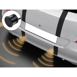 Czujniki parkowania cofania tył zestaw 4x sensor wyświetlacz lcd