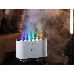 Nawilżacz powietrza kompinek dyfuzor lampka led rgb aromaterapia 6 dysz
