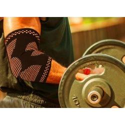 Stabilizator stawu łokciowego wspomagacz na łokieć orteza opaska elastyczna