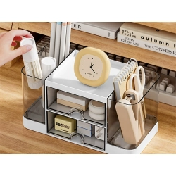Przybornik organizer na biurko szufladka szafka półki biurowy na drobiazgi