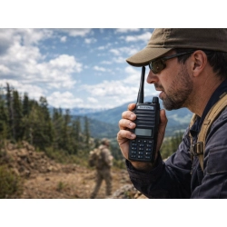 Krótkofalówka baofeng uv82 duży zasięg do 15km latarka 2800mah radiotelefon