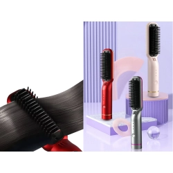 Prostownica szczotka do prostowania włosów 2w1 elektryczna bezprzewodowa