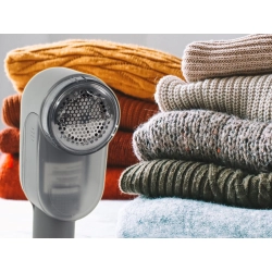 Golarka do ubrań swetrów tkanin duża tapicerki do usuwania zmechaceń lcd