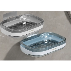 Mydelniczka na mydło pojemnik odpływ wody do kąpieli ścienna stojąca