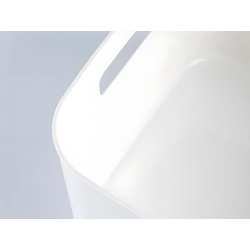 Pojemnik do przechowywania organizer kosz z uchwytami uniwersalny 18x25 cm