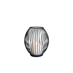 Świecznik metalowy dekoracyjny na świece 1 szt stojak lampion do domu taras — zdjęcie 6