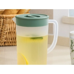 Dzbanek plastikowy 3l z pokrywką do wody soku napojów lemoniady pojemny