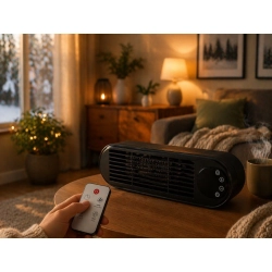 Grzejnik elektryczny farelka termowentylator 1000w z pilotem ogrzewacz