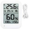 Stacja pogodowa pogody lcd termometr sonda higrometr magnes pokojowy zew