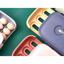 Pojemnik na jajka box organizer do lodówki pudełko szuflada do jaj pudełko