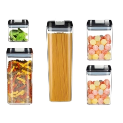 Pojemniki kuchenne na żywność do makaronu pojemnik z uszczelką zestaw 5 szt