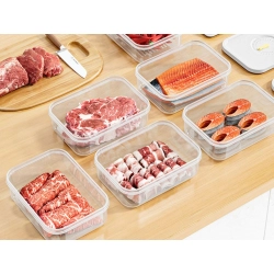 Pojemnik na żywność z pokrywką hermetyczny organizer do kuchni 600ml