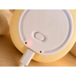 Lampka nocna kapibara dotykowa dla dzieci silikonowa USB RGB timer 30min - zdjęcie 12