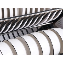 Suszarka do naczyń dwupoziomowa ociekacz tacka składana stojąca duża