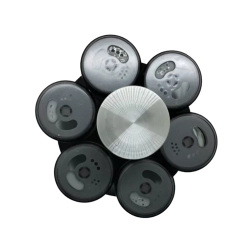 Organizer na przyprawy obrotowy pojemniki szklane 6 sztuk przyprawnik sól