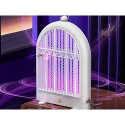 Lampa owadobójcza uv elektryczna led na komary muchy wisząca 2 tryby usb