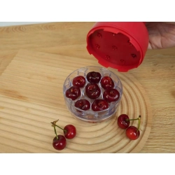 Drylownica do wiśni czereśni oliwek z pojemnikiem wyciskacz pestek ręczna