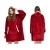 Ciepła bluza koc oversize xxl 2w1 gruba futrzak miękka z kapturem szlafrok