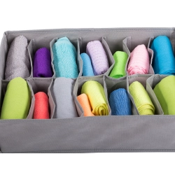 Organizer na bieliznę skarpety do szuflady szafy 14 przegród pojemnik