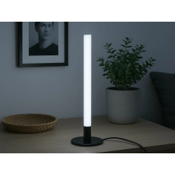 Lampa stojąca led 40cm nowoczesna dekoracyjna biurkowa podłogowa 3 odcienie