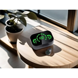 Słuchawki douszne bluetooth bezprzewodowe z etui ładującym led i mikrofonem