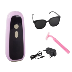 Depilator laserowy ipl bezbolesny do bikini całego ciała zestaw z okularami