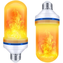 Żarówka LED imitująca żywy płomień E27 9W