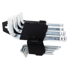 Klucze imbusowe imbusy kulowe zestaw 9 el 1,5-10