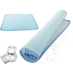 Poszewka chłodząca na poduszkę 60x40 jednostronna żelowa mata na noc