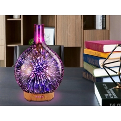 Nawilżacz powietrza aromaterapia dyfuzor zapachowy lampka nocna rgb 3d