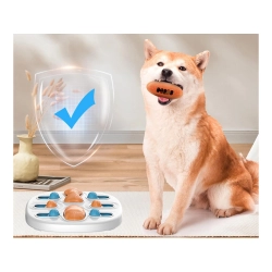 Zabawka dla psa edukacyjna logiczna gra na przysmaki gryzak węchowa